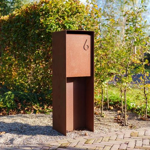 Jardisart - Magasin - Boites aux lettres - acier corten