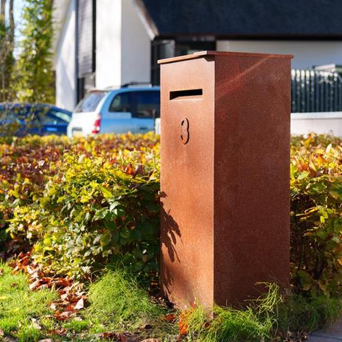 Jardisart - Magasin - Boites aux lettres - acier corten