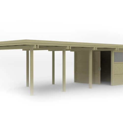 Jardisart - Magasin - Carport toit plat