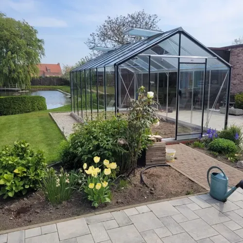 Jardisart - Magasin - Serre prestige à parois droites R308