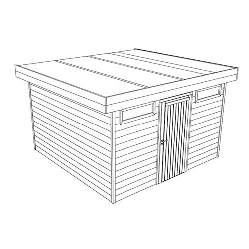 Jardisart - Magasin - Abri de jardin Granada