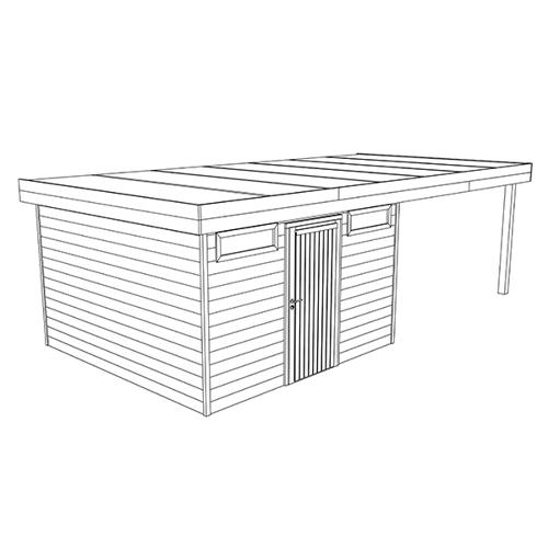 Jardisart - Magasin - Abri de jardin Granada