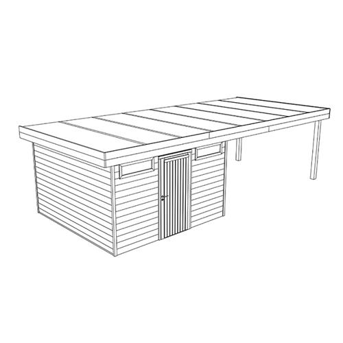 Jardisart - Magasin - Abri de jardin Granada