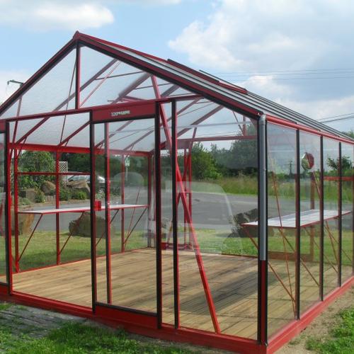 Jardisart - Magasin - Serre prestige parois droites R306