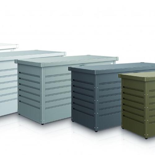 Jardisart - Magasin - Coffre de jardin métallique