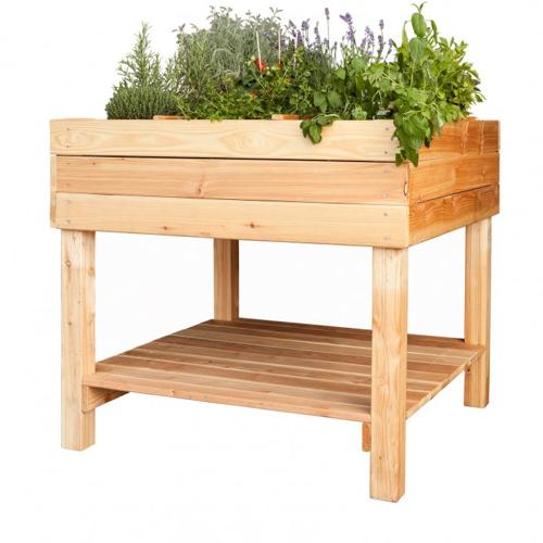 Jardisart - Magasin - Bac potager en mélèze