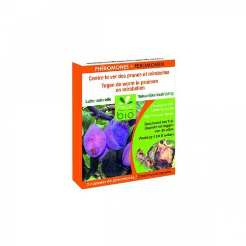 Phéromones contre le ver des prunes et mirabelles 