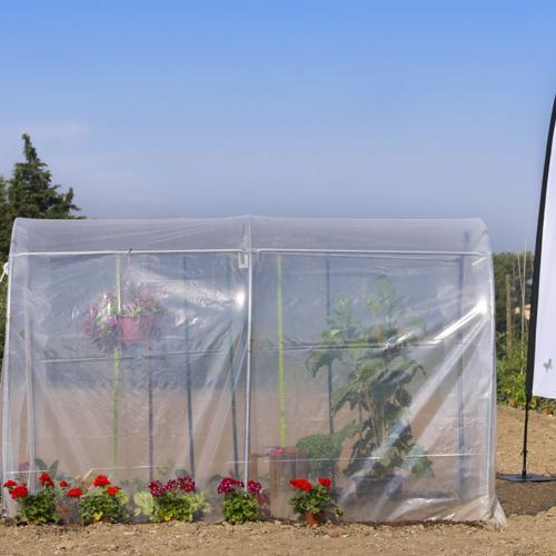 Jardisart - Magasin - Modèle 6m² - 1 porte enroulable