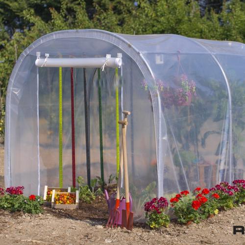 Jardisart - Magasin - Modèle 6m² - 1 porte enroulable