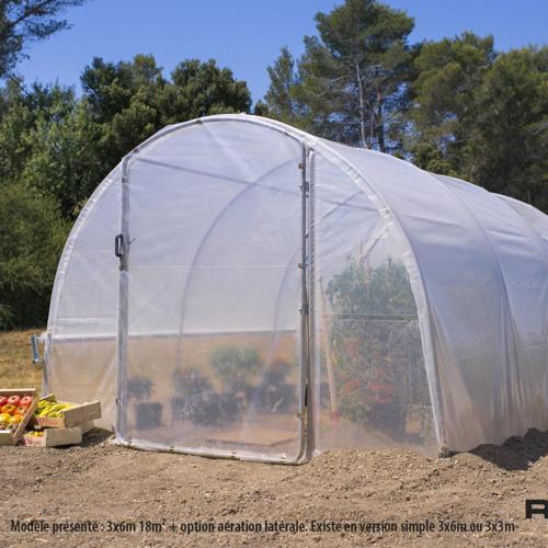 Jardisart - Magasin - Modèle 18m² - 2 portes pivotante