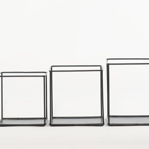 Jardisart - Magasin - Ironsquare black low