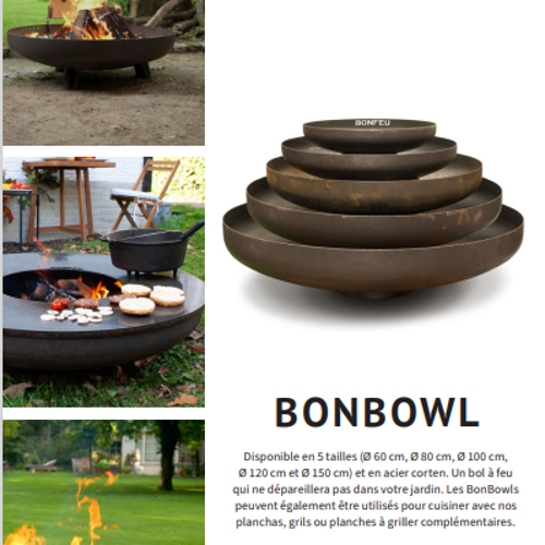 Jardisart - Magasin - Vasque corten Bonfeu