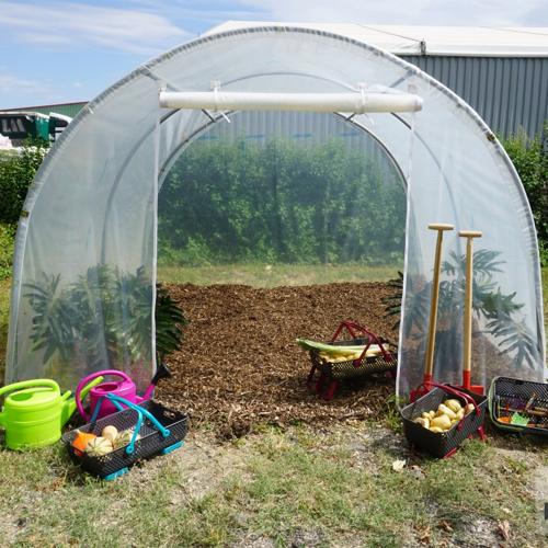 Modèle 9m² - 1 porte zippée