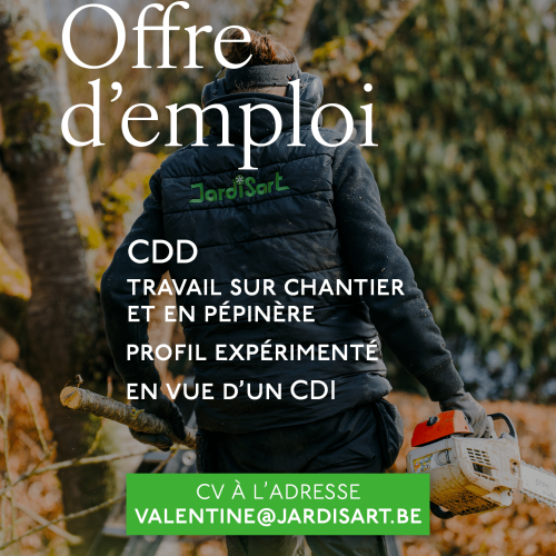 Jardisart - Offre d'emploi