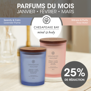 PROMO sur les bougies du mois !