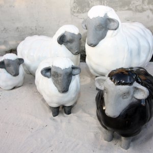 Jardisart - Magasin - Moutons debout