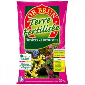 Jardisart - Magasin - Terre fertilisée rosiers et arbustes