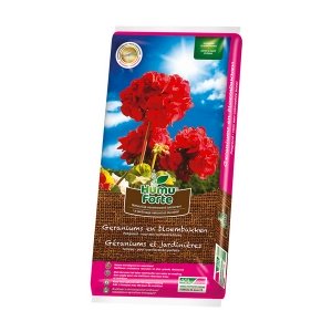 Jardisart - Magasin - Terreau geranium et plantes fleuries Bio