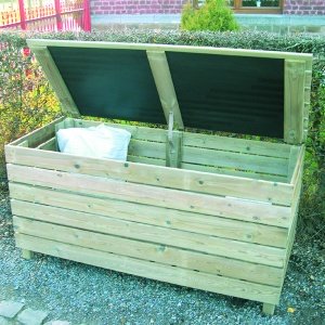 Coffre tri sélectif ou pour sac poubelle