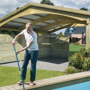 Jardisart - Magasin - Carport double pente