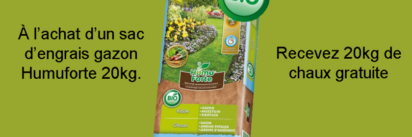 Jardisart - 20kg. d'engrais gazon + 20 kg. de chaux gratuite